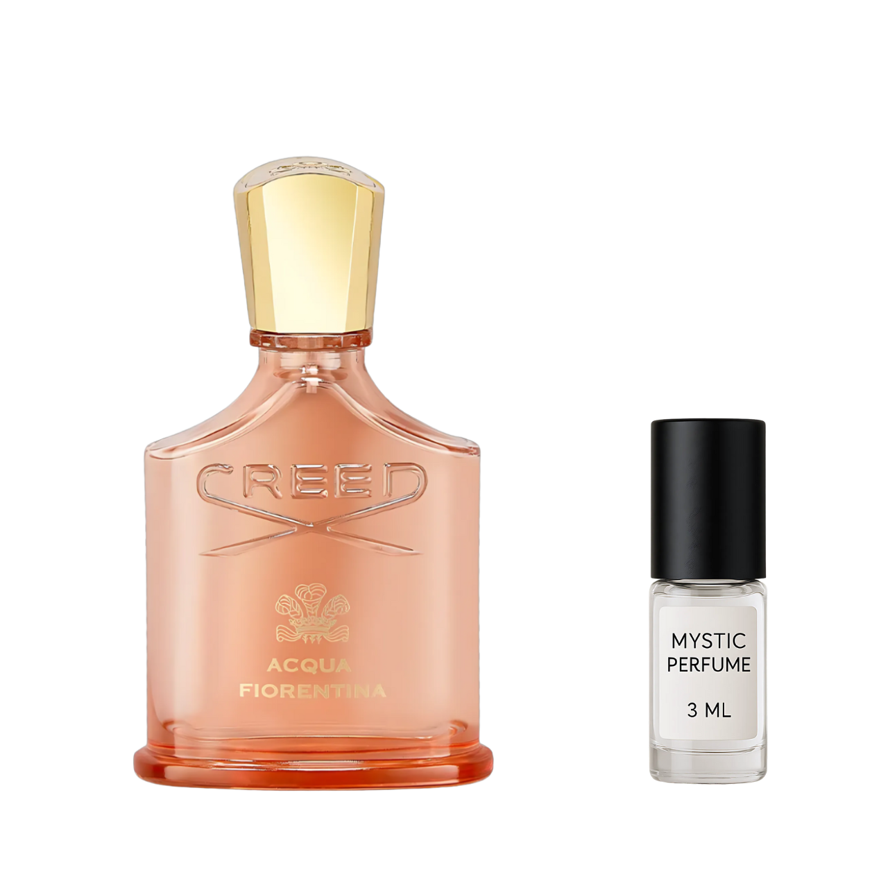 Creed Acqua Fiorentina sample vial label detail
