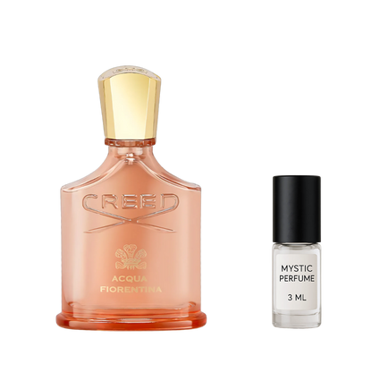 Creed Acqua Fiorentina sample vial label detail