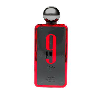 Afnan 9 PM Rebel Eau de Parfum perfume bottle