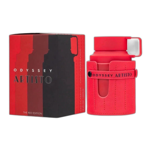 Armaf Odyssey Artisto The Red Edition Eau de Parfum perfume bottle