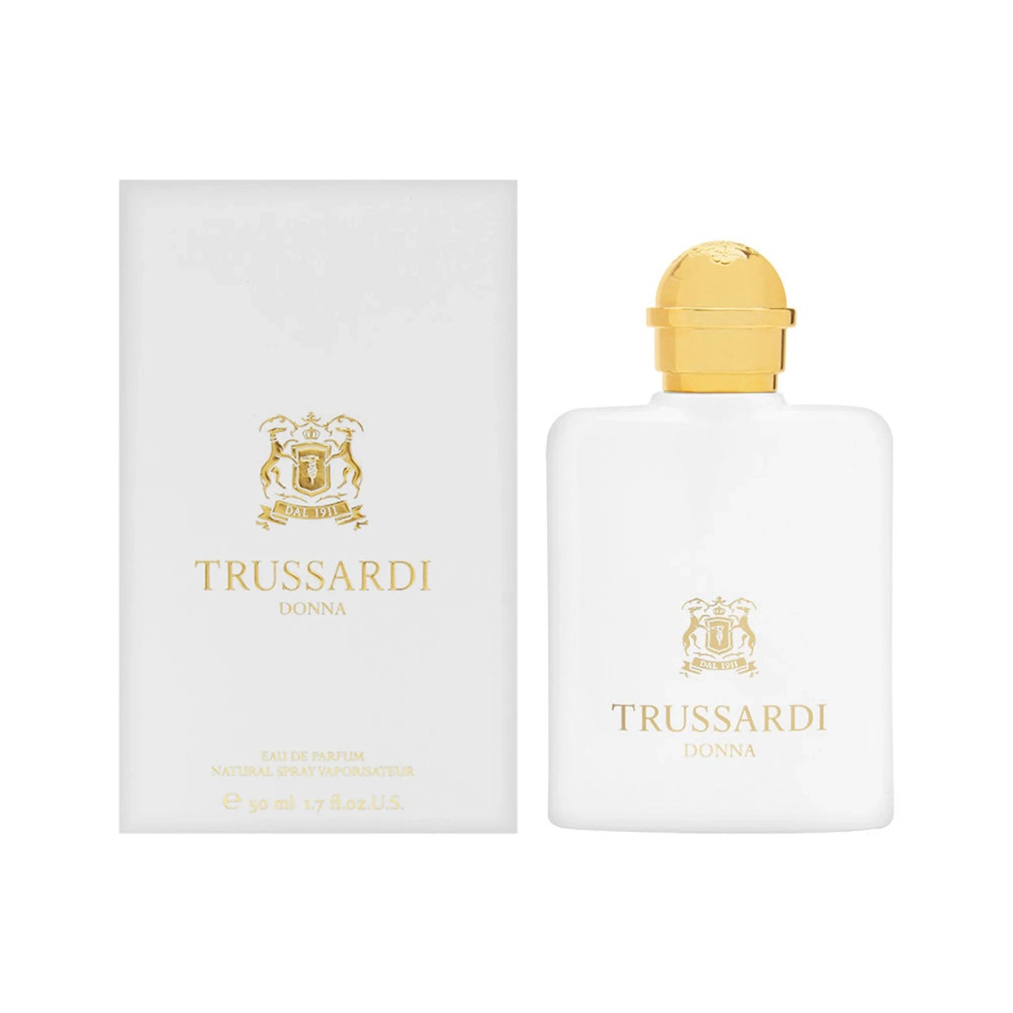 Trussardi Donna Eau de Parfum carton and packaging