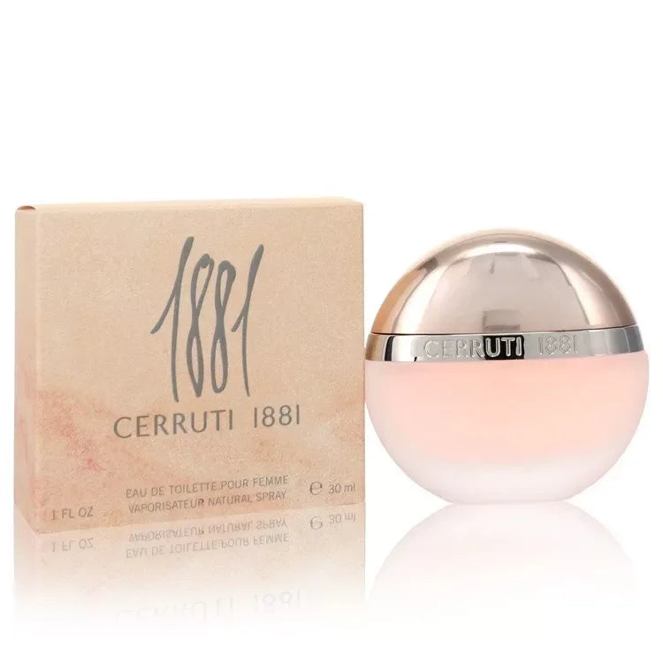 Cerruti 1881 Pour Femme Eau de Toilette carton and packaging