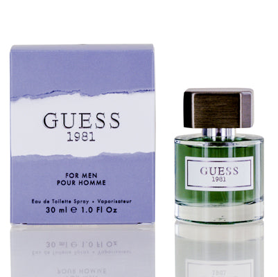 Guess 1981 Eau de Toilette carton and packaging
