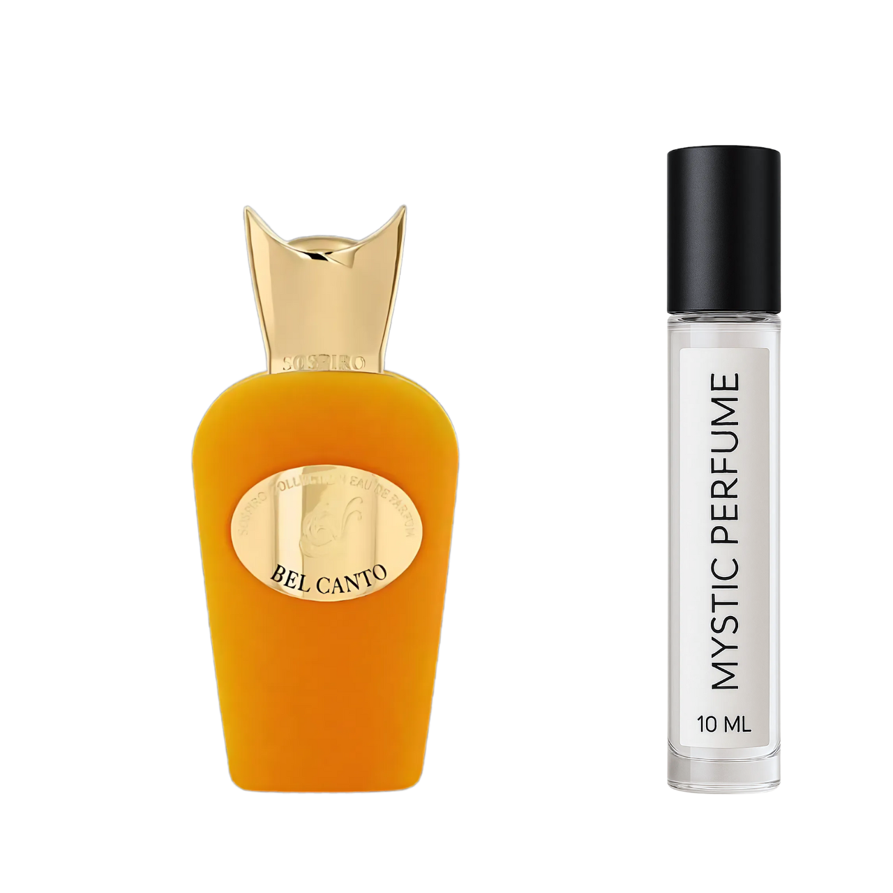 Sospiro Bel Canto sample vial label detail