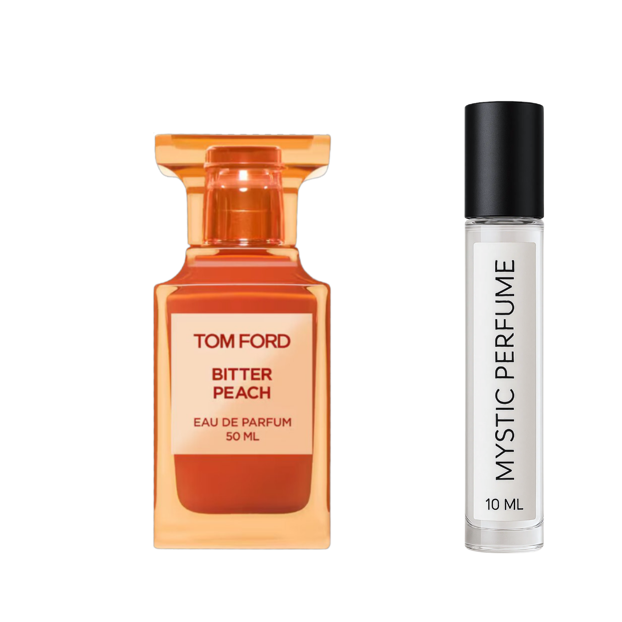 Tom Ford Bitter Peach sample vial label detail