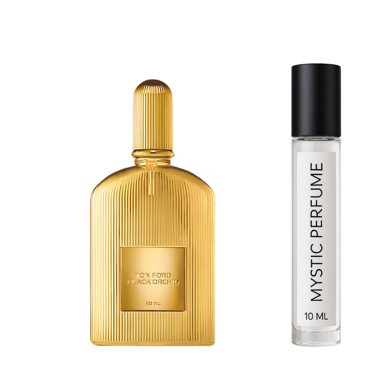 Tom Ford Black Orchid Parfum sample vial label detail