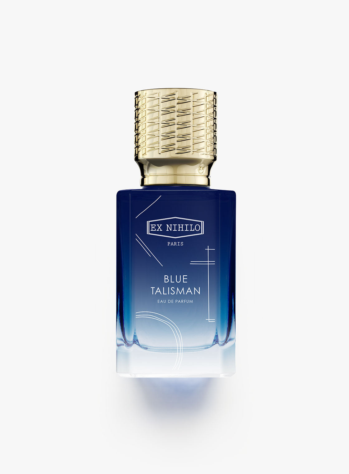 Ex Nihilo Blue Talisman bottle and box