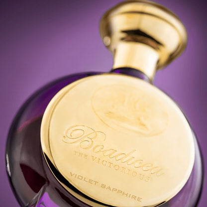 Boadicea The Victorious Violet Sapphire carton and packaging