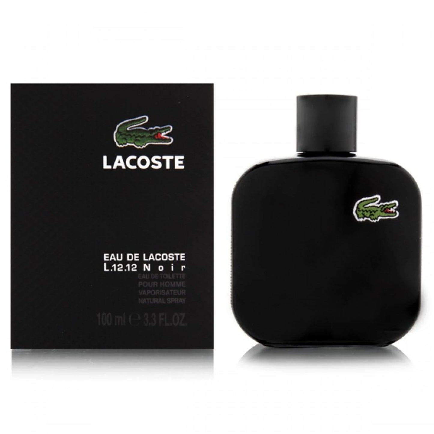 Lacoste Eau De Lacoste L.12.12 Noir Eau de Toilette perfume bottle
