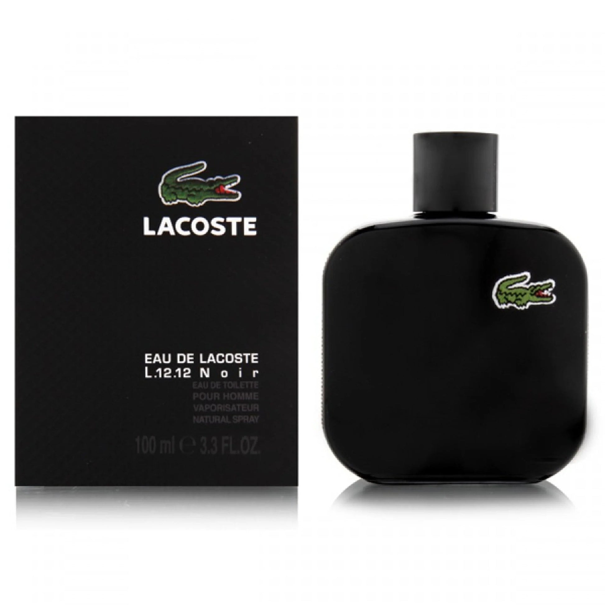 Lacoste Eau De Lacoste L.12.12 Noir Eau de Toilette perfume bottle