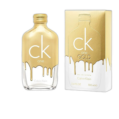 Calvin Klein Ck One Gold Eau de Toilette perfume bottle