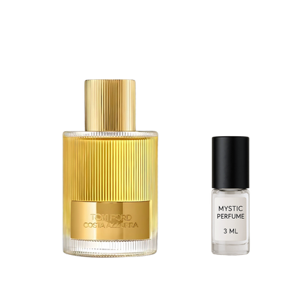 Tom Ford Costa Azzurra Parfums Parfum sample vial label detail