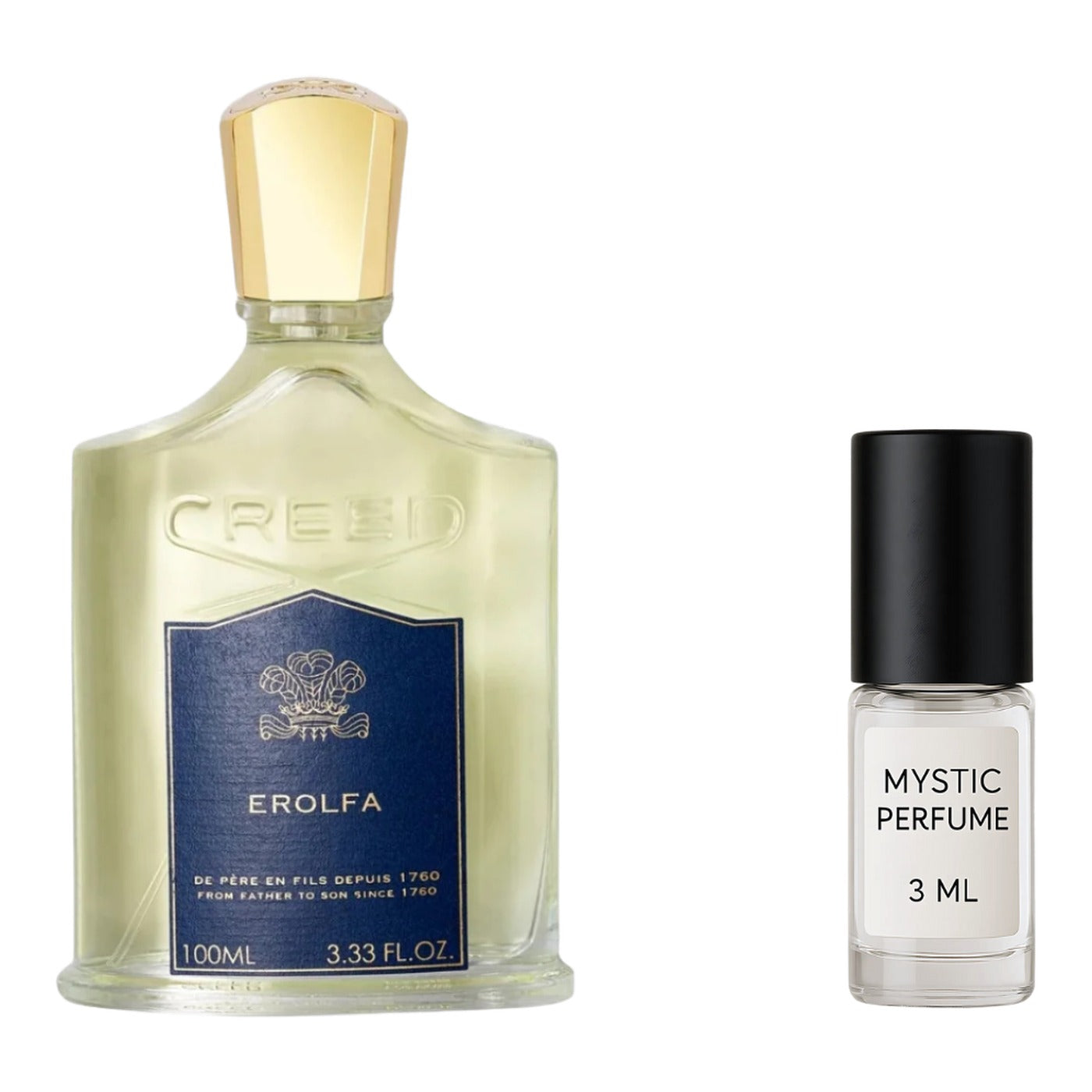 Creed Erolfa decant sample vial