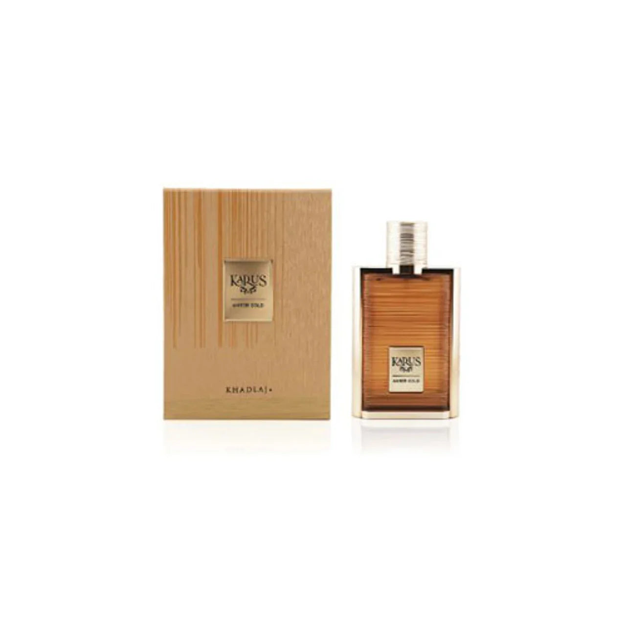 Khadlaj Karus Amber Gold Eau de Parfum perfume bottle
