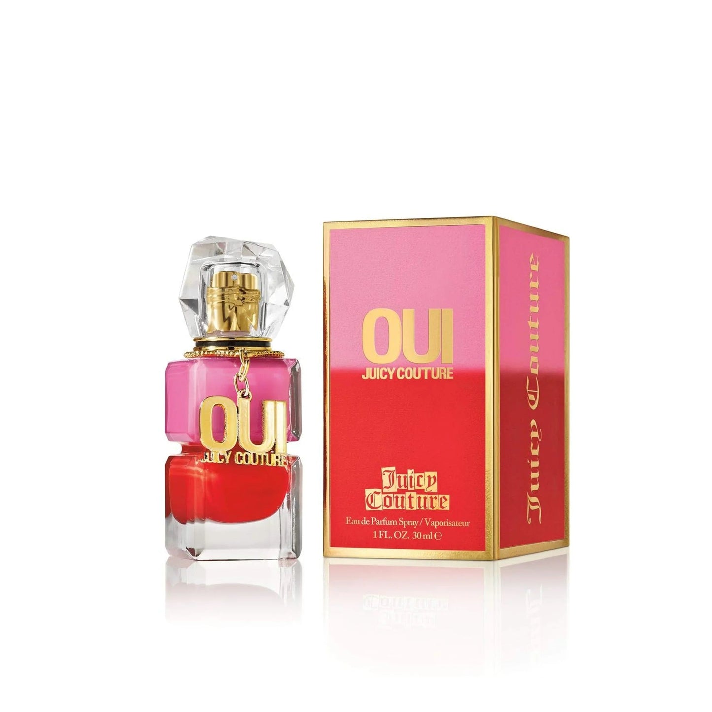 Juicy Couture Oui Eau de Parfum bottle and box