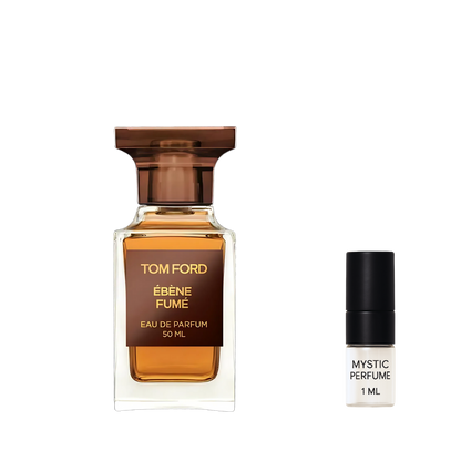 Tom Ford Ebene Fume sample vial label detail