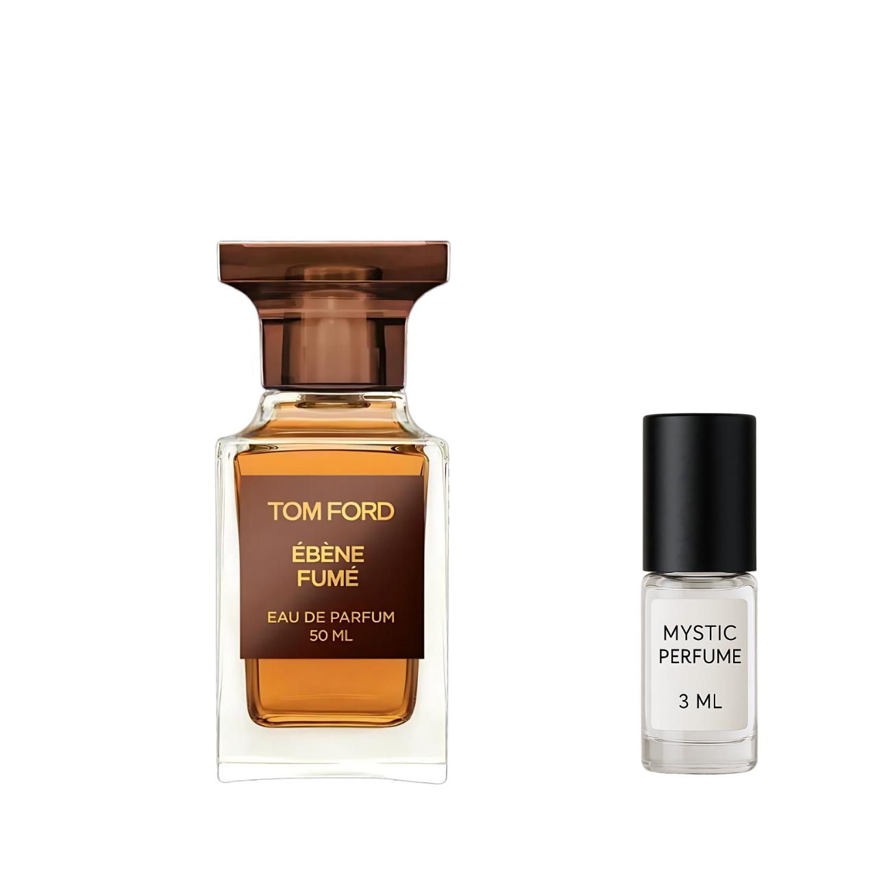 Tom Ford Ebene Fume sample vial label detail