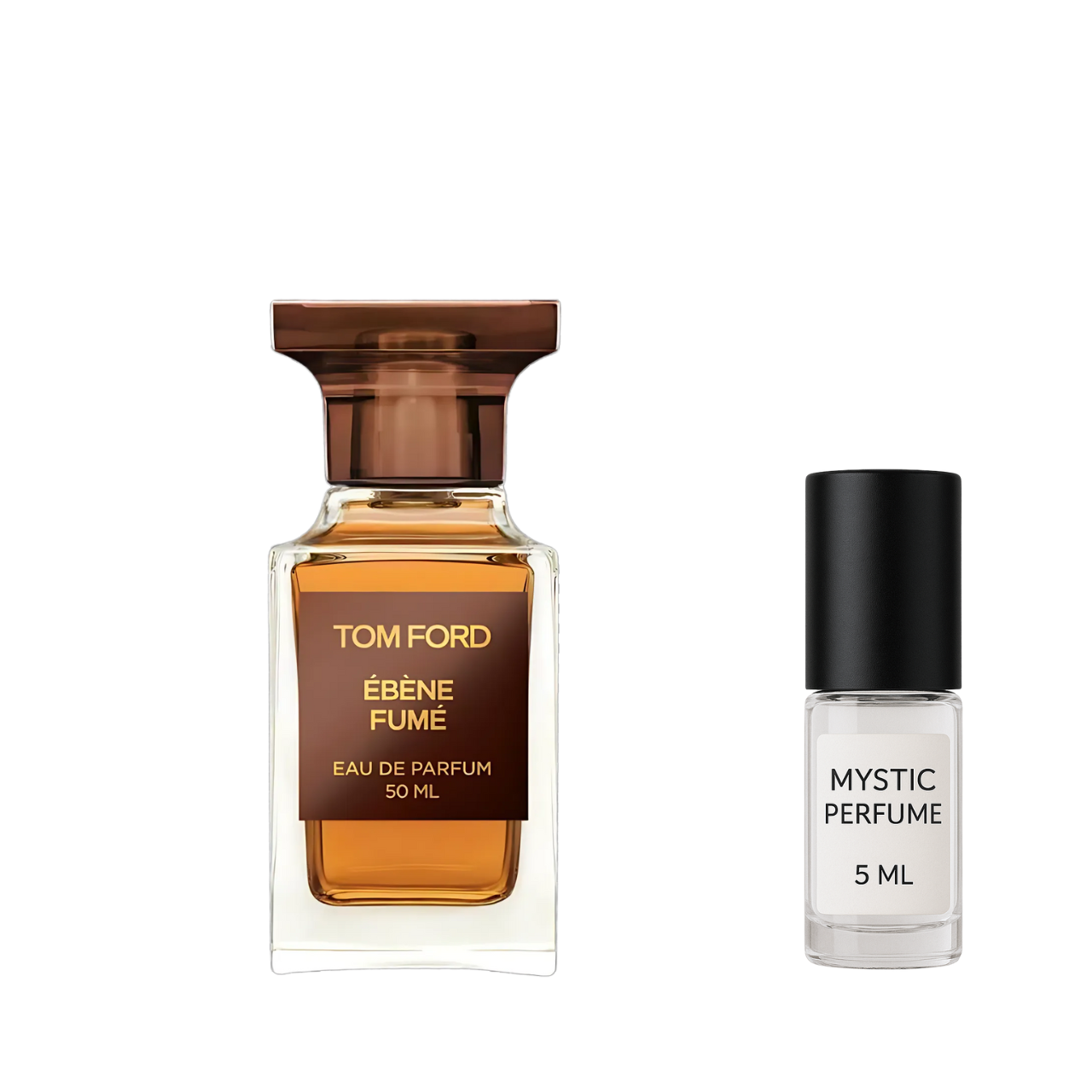 Tom Ford Ebene Fume sample vial label detail