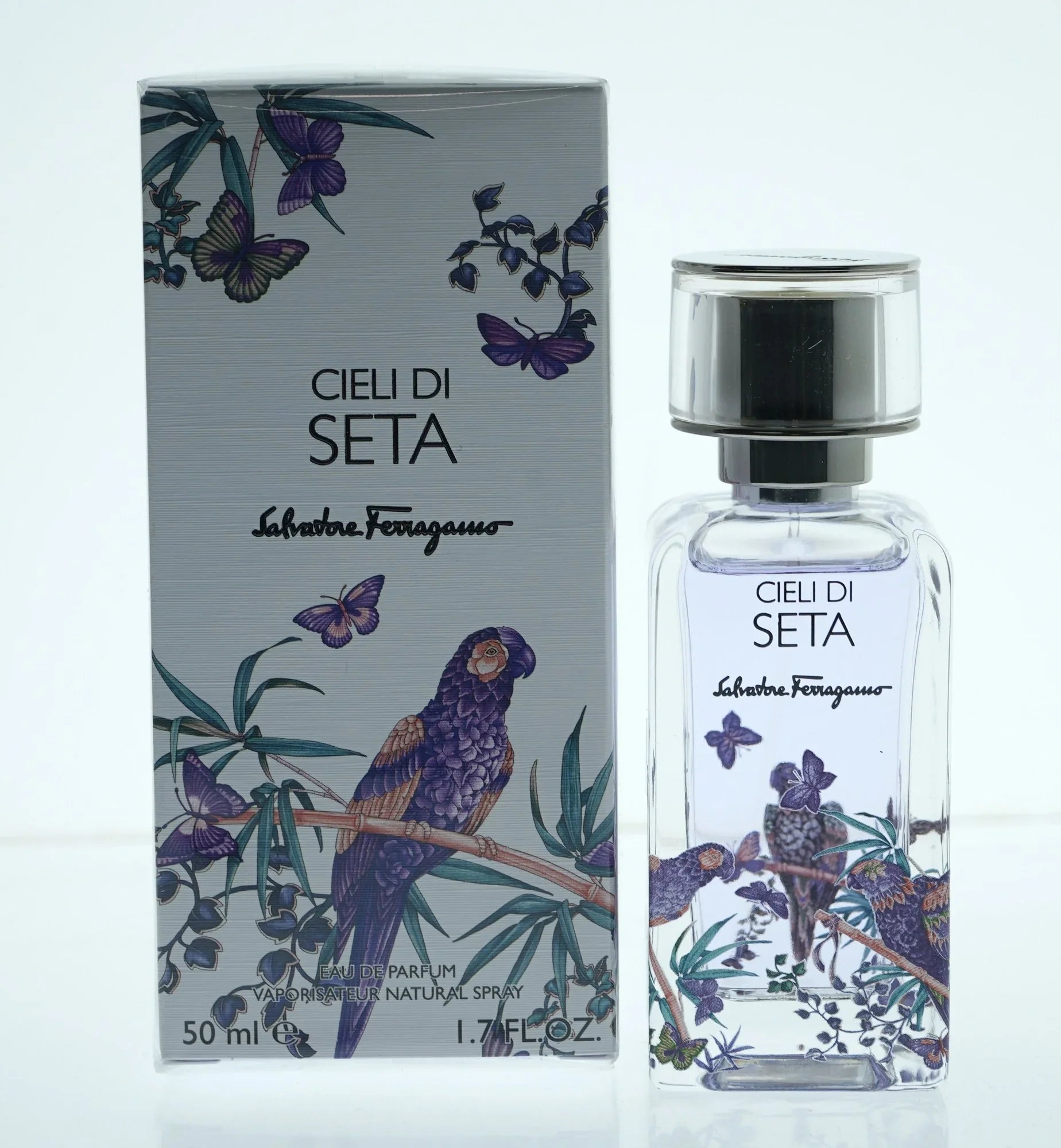 Salvatore Ferragamo Cieli Di Seta Eau de Parfum perfume bottle