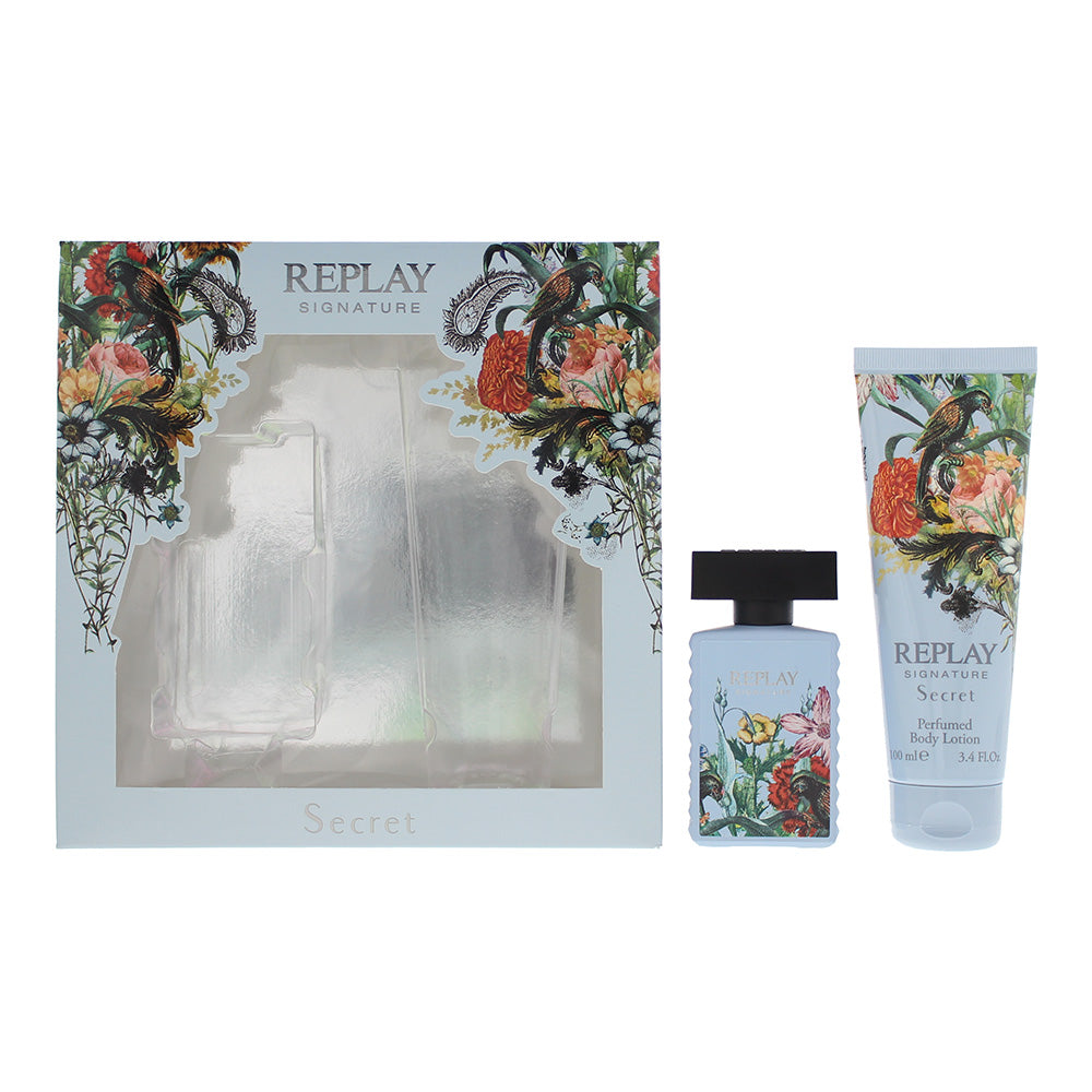 Replay Signature Secret For Woman Eau de Toilette packaging box