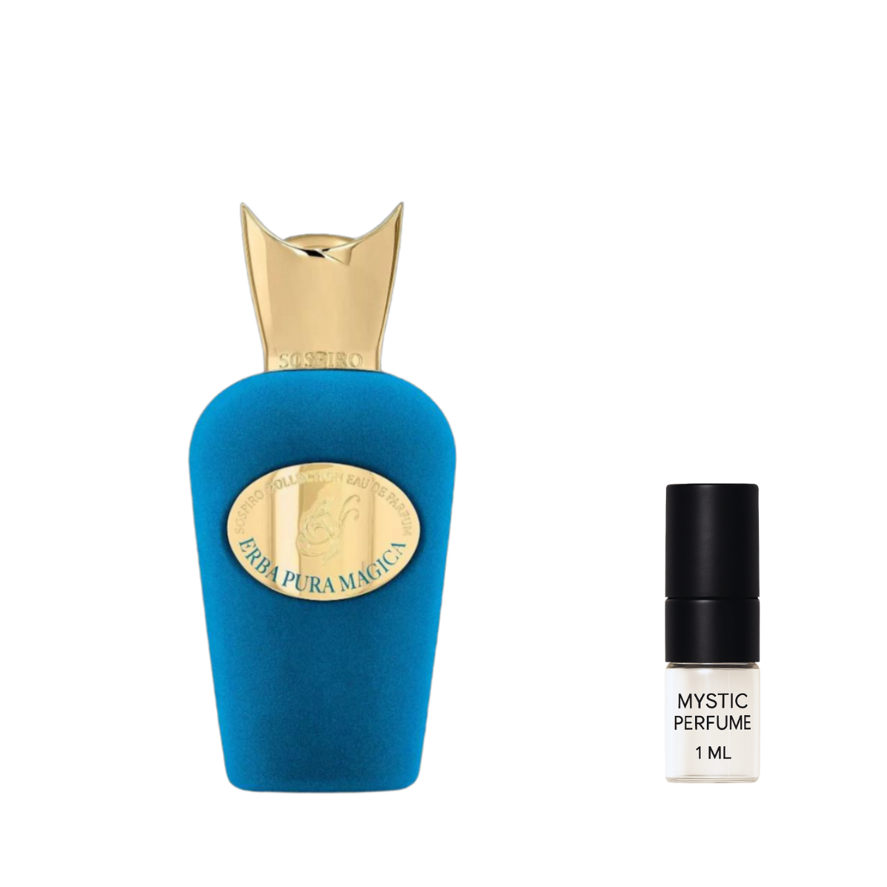 Sospiro Erba Pura Magica sample vial label detail