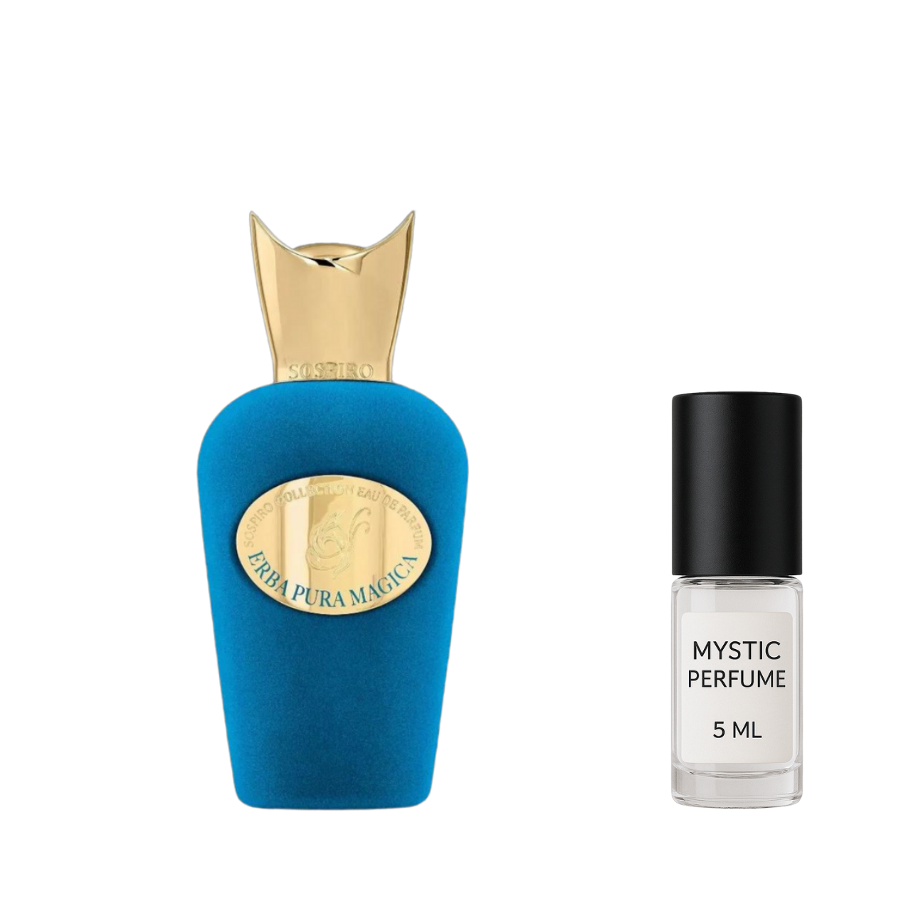 Sospiro Erba Pura Magica sample vial label detail