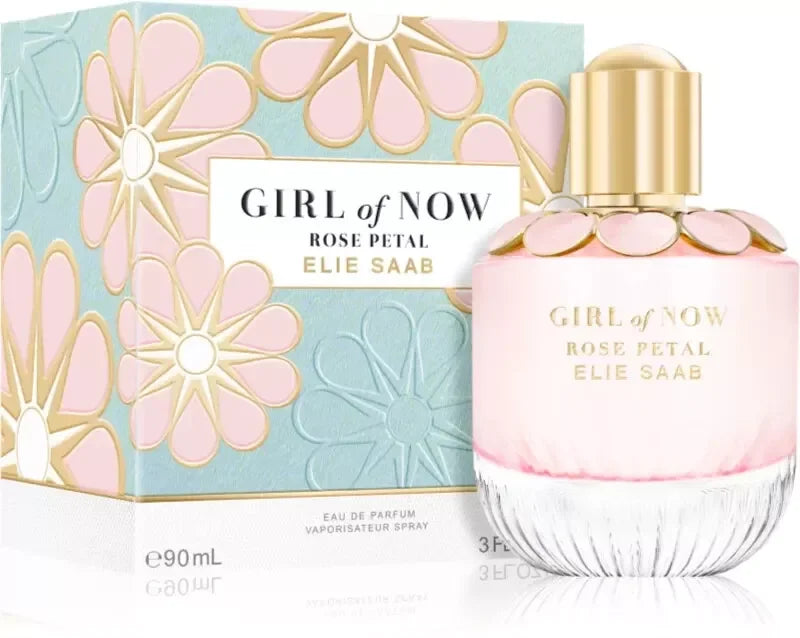 Elie Saab Girl Of Now Rose Petal Eau de Parfum packaging box