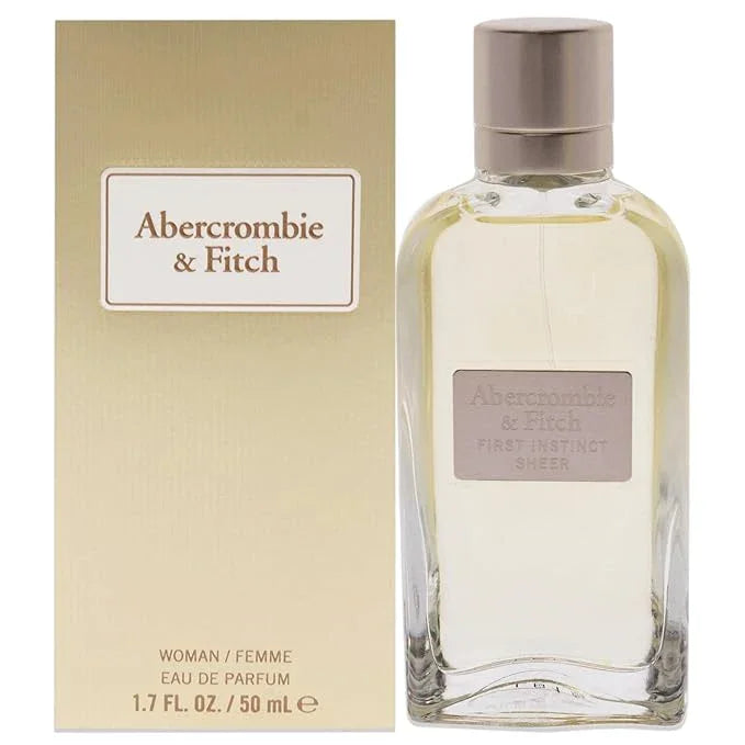 Abercrombie & Fitch First Instinct Sheer Eau de Parfum bottle and box