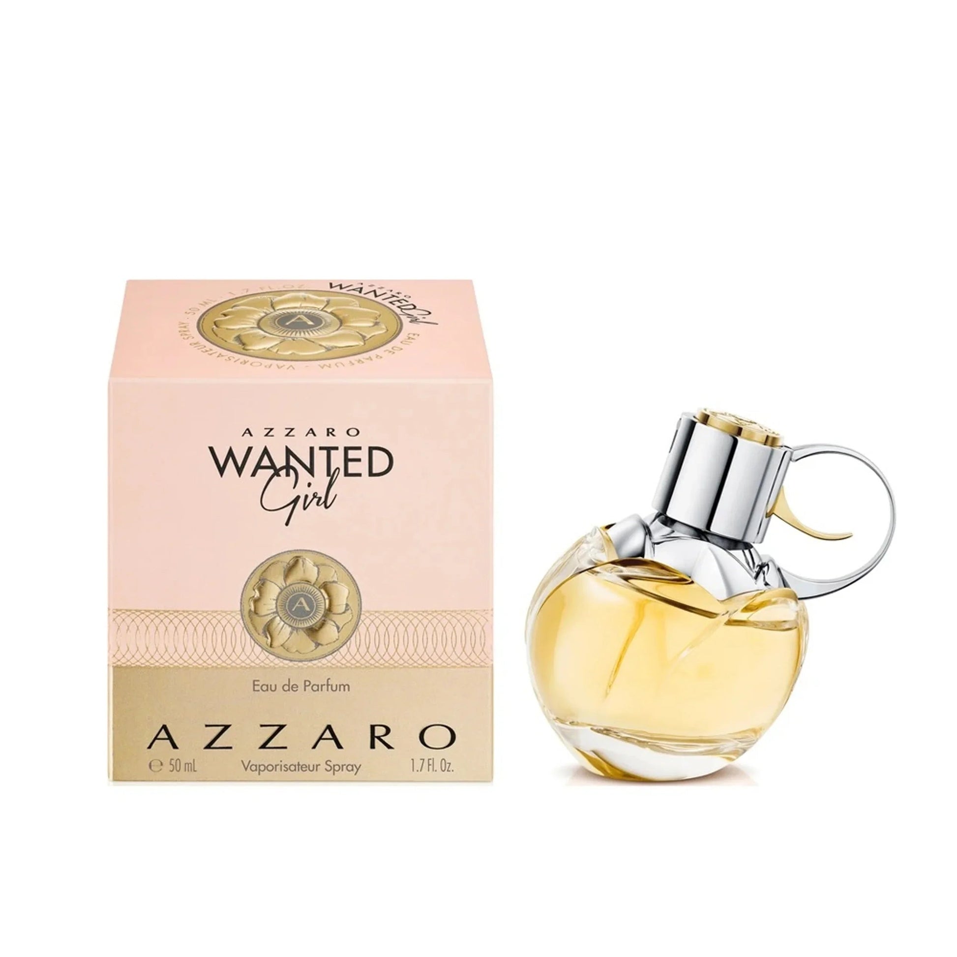 Azzaro Wanted Girl Eau de Parfum carton and packaging