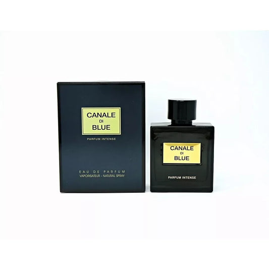 Fragrance World Canale Di Blue Intense Eau de Parfum perfume bottle