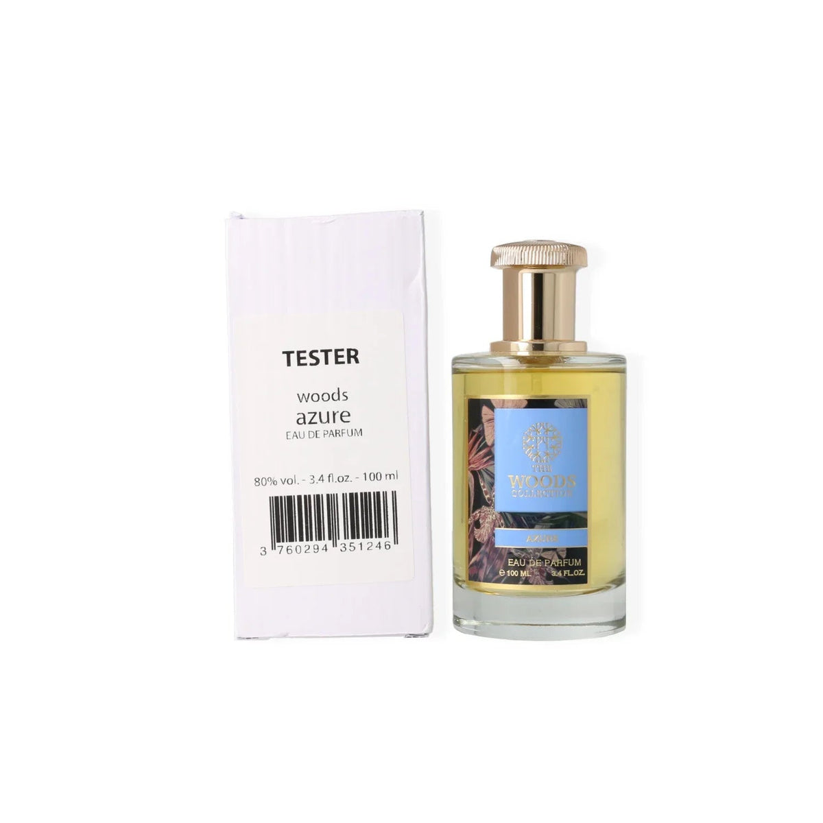 The Woods Collection Azure Eau de Parfum perfume bottle