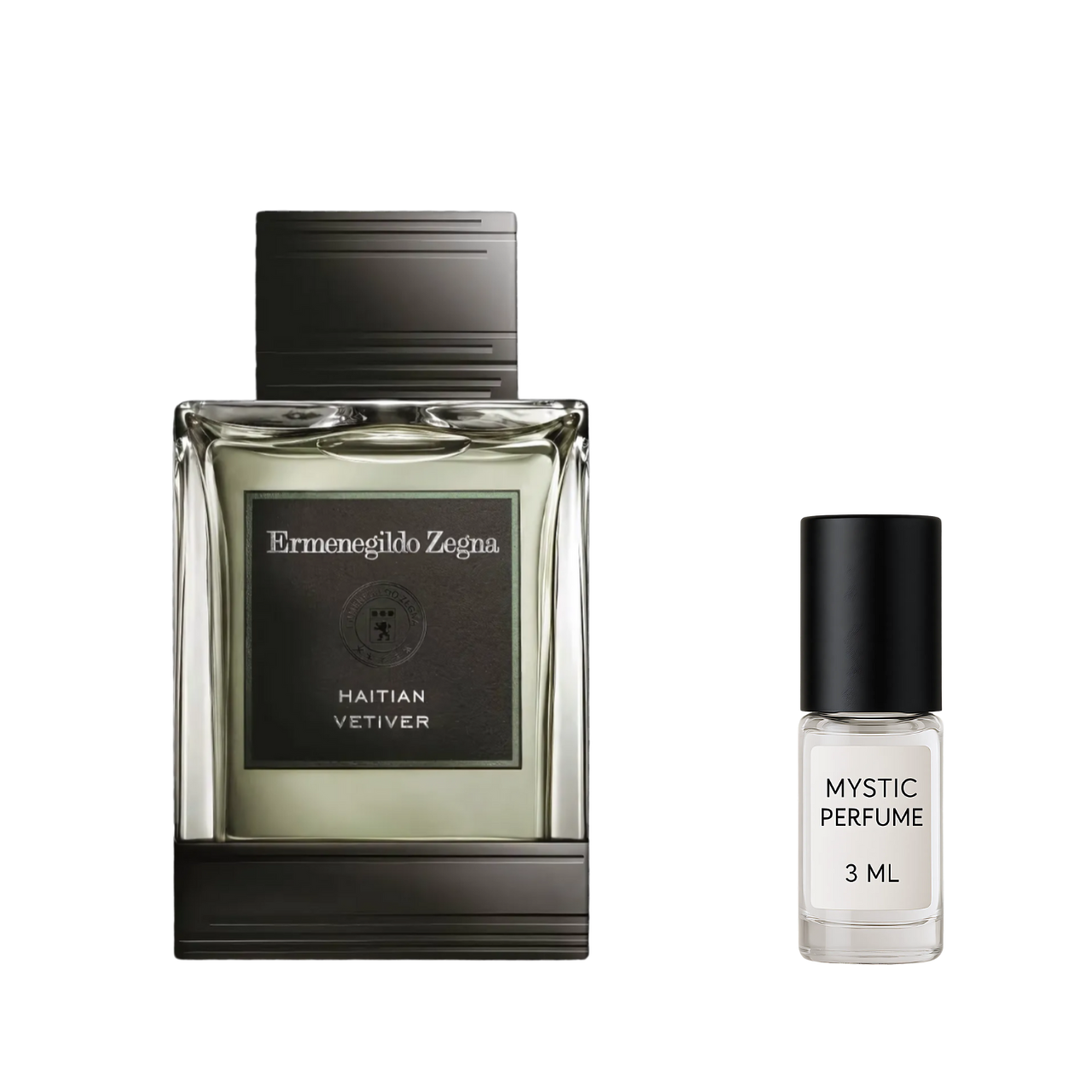 Ermenegildo Zegna Haitian Vetiver Eau de Toilette decant sample vial
