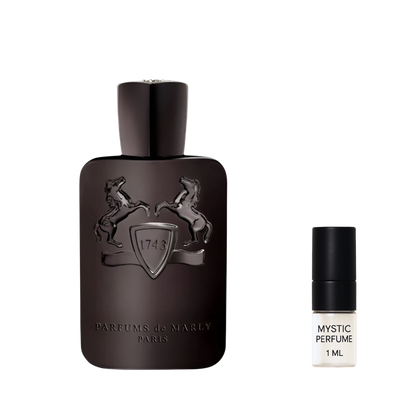 Parfums de Marly Herod Parfum sample vial label detail