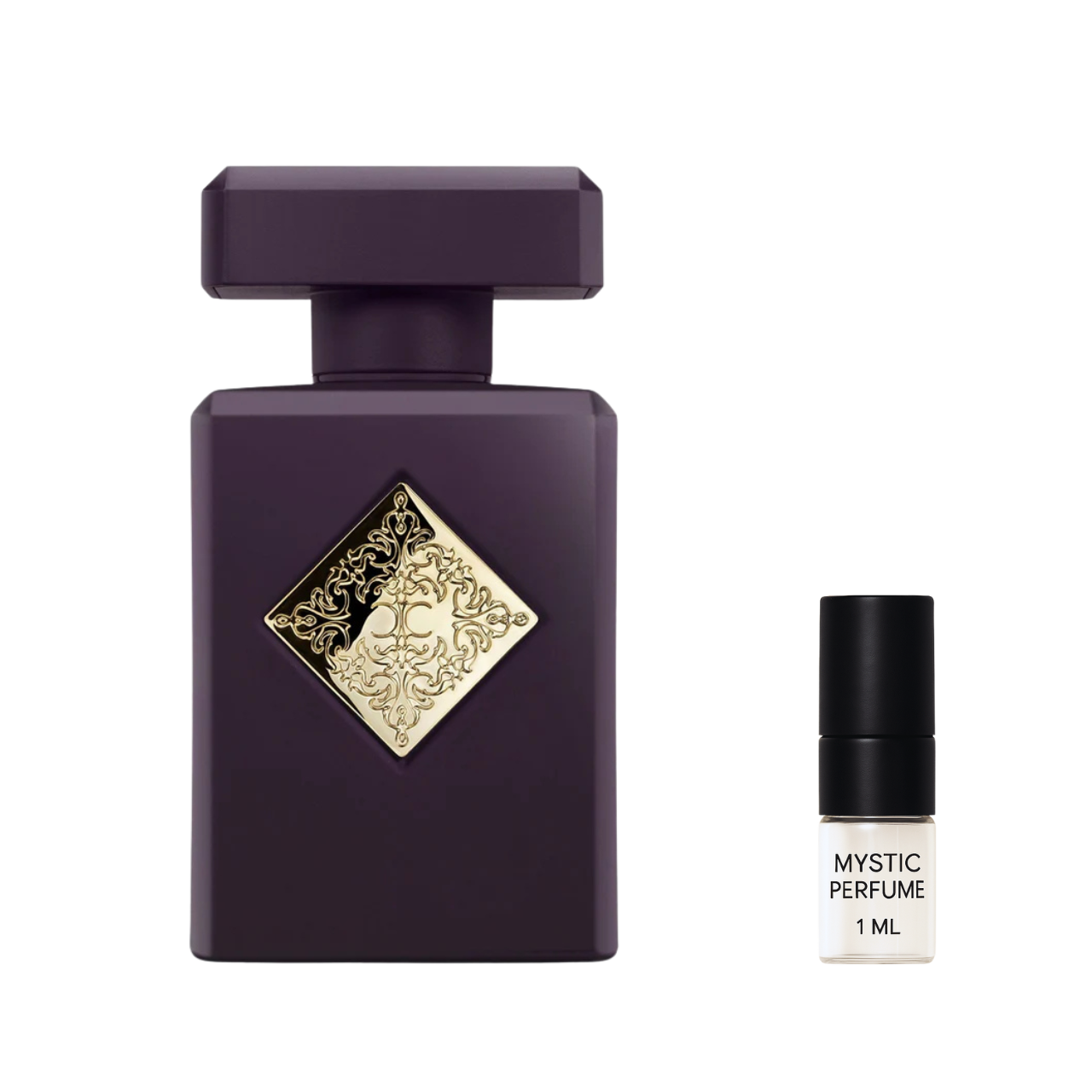 Initio Atomic Rose sample vial label detail
