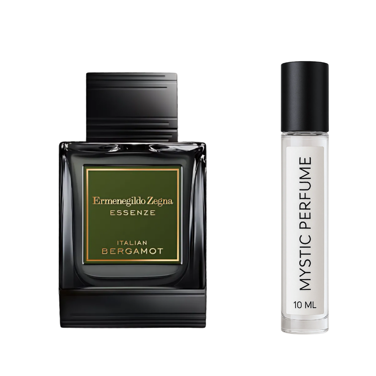 Ermenegildo Zegna Italian Bergamot Eau de Parfum sample vial label detail