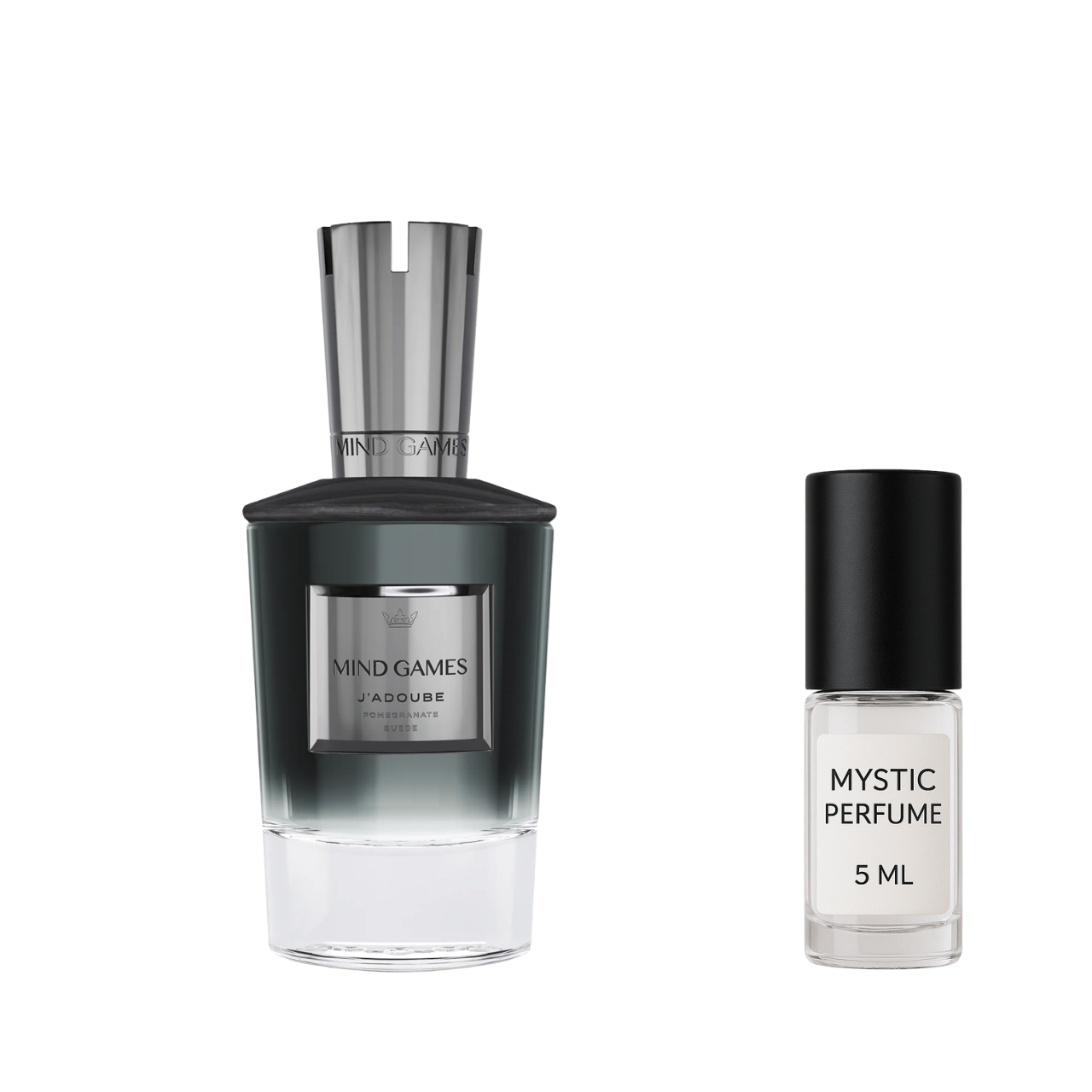 Mind Games J'Adoube sample vial label detail