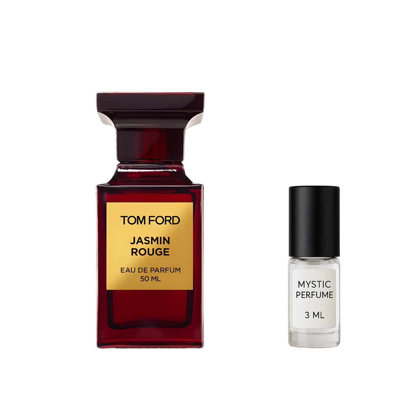 Tom Ford Jasmin Rouge sample vial label detail