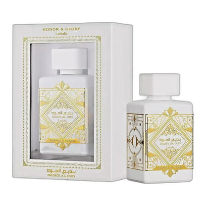 Lattafa Bade'e Al Oud Honor & Glory Eau de Parfum perfume bottle