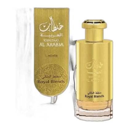 Lattafa Khaltaat Al Arabia Royal Blends Eau de Parfum perfume bottle