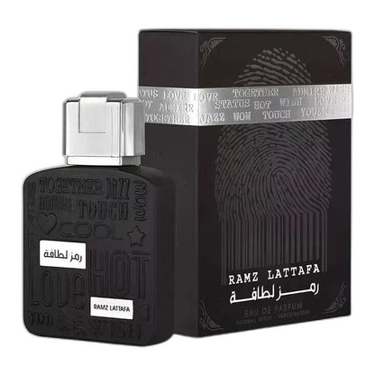 Lattafa Ramz Silver Eau de Parfum perfume bottle
