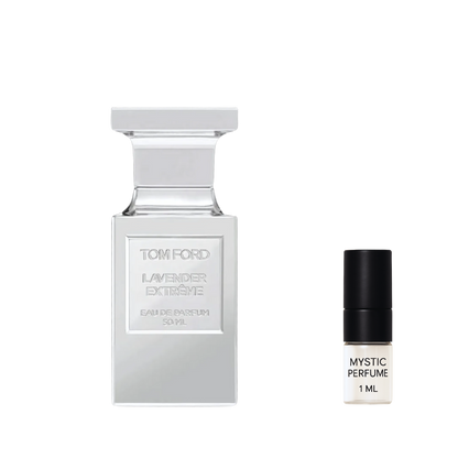 Tom Ford Lavender Extreme sample vial label detail