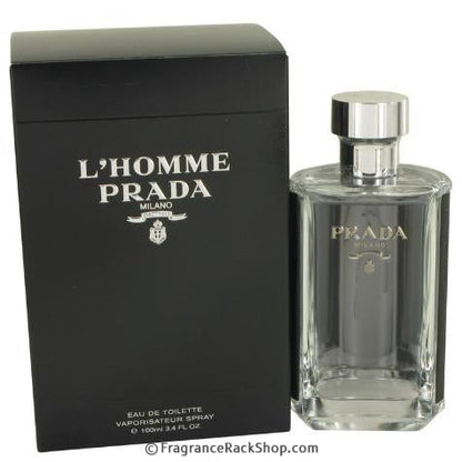 L'Homme by Prada Eau de Toilette perfume bottle