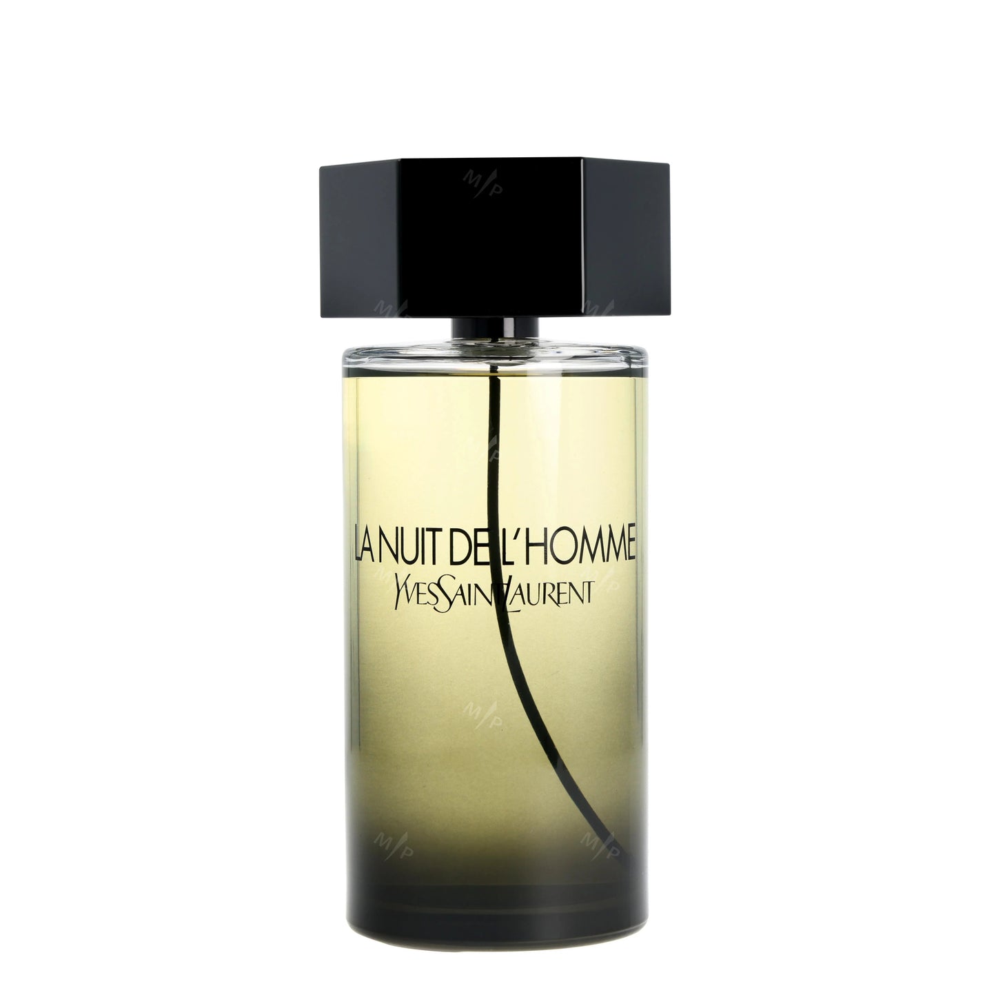 Yves Saint Laurent La Nuit De L'Homme Eau de Toilette bottle close-up detail