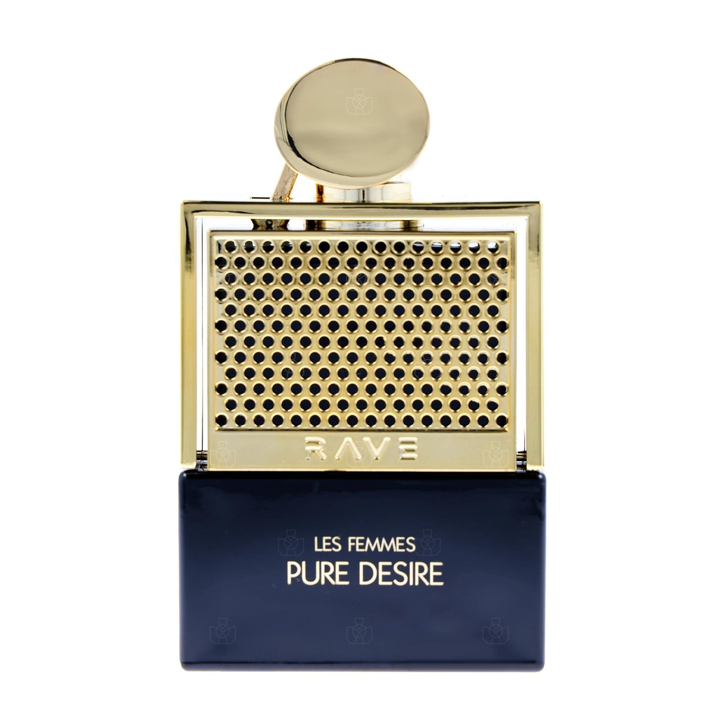 RAVE Pure Desire Gold Eau de Parfum perfume bottle