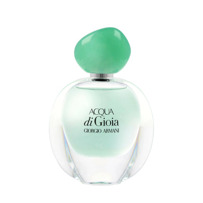 Giorgio Armani Acqua Di Gioia Eau de Parfum bottle close-up detail
