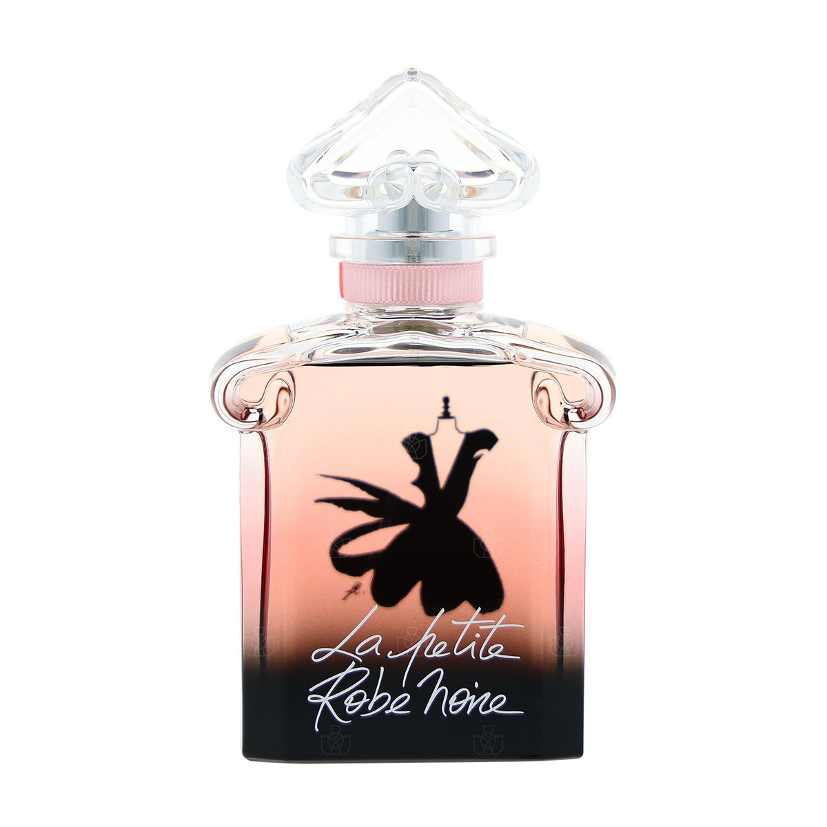 Guerlain La Petite Robe Noire Eau de Parfum bottle close-up detail