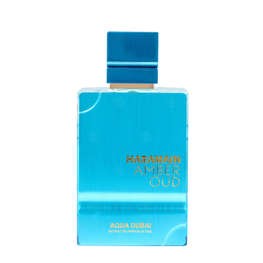 Al Haramain Amber Oud Aqua Dubai Extrait de Parfum perfume bottle