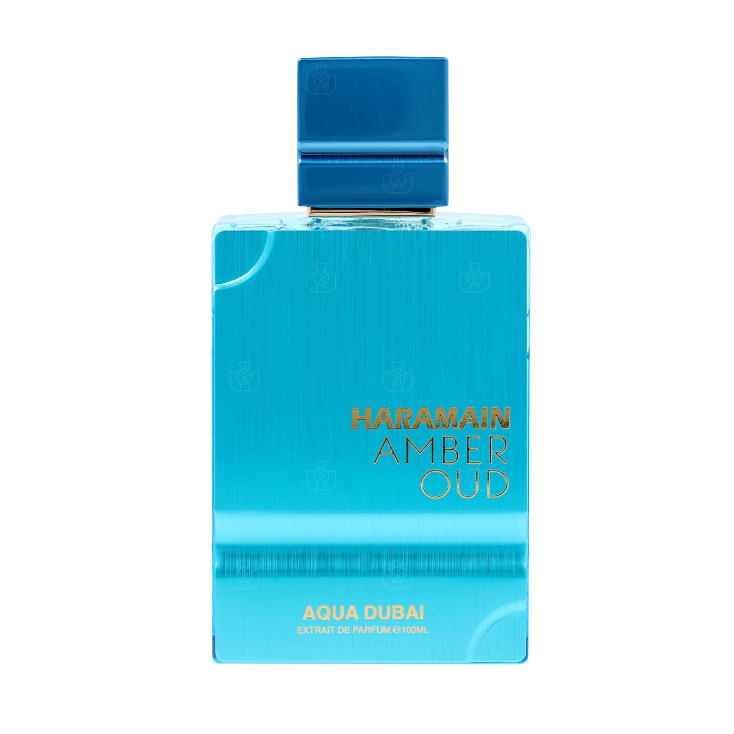 Al Haramain Amber Oud Aqua Dubai Extrait de Parfum packaging box