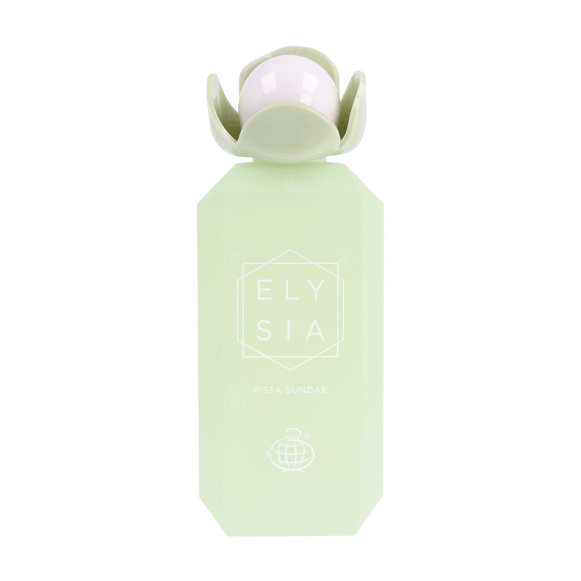 Fragrance World Elysia Pista Sundae Eau de Parfum perfume bottle