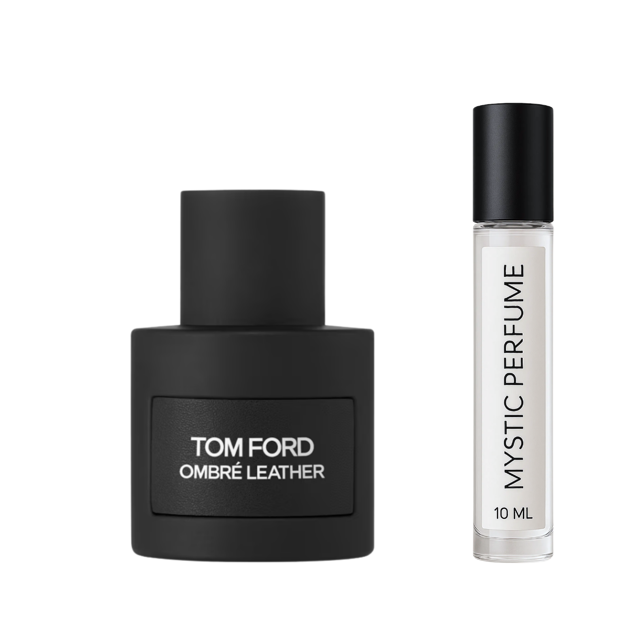 Tom Ford Ombré Leather sample vial label detail